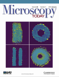 Cover of the Microscopy Today, January 2018