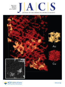 Cover of the Journal of the American Chemical Society, May 2015